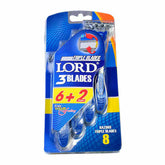 Shop Lord Triple Blade Disposable Razor (6+2) on ZYNAH